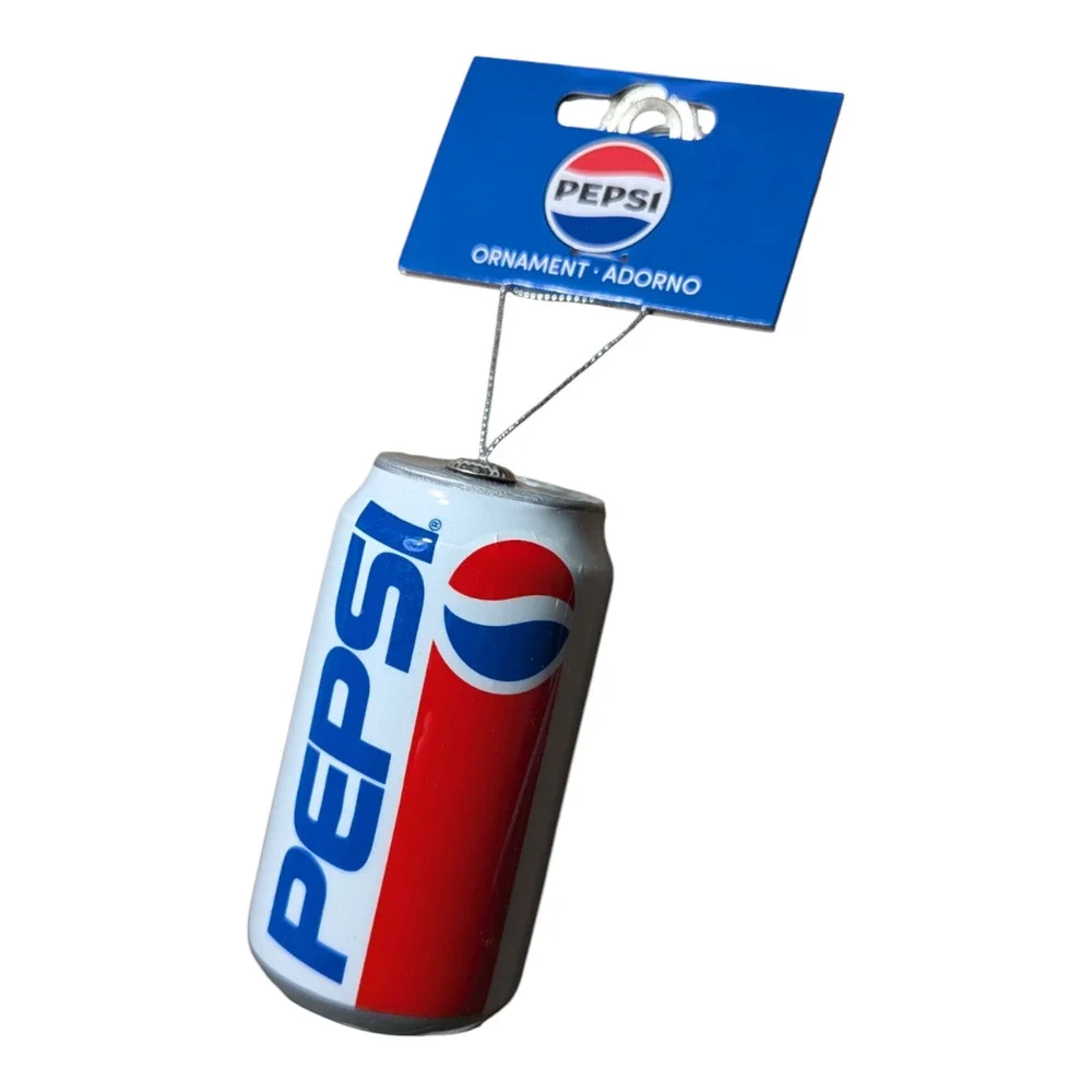 Retro Pepsi Soda Can Decor Christmas Tree Ornament By Ruz NWT Gift